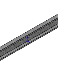 Profile UE200x80x28x1.95 - Metalic Column